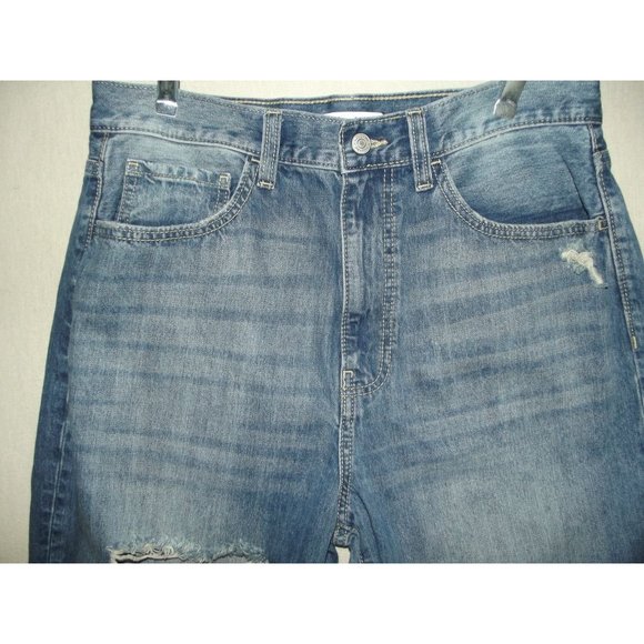 Willow + root Jeans 31 x 29" The Vintage Dad Jean distressed straight leg medium - Picture 3 of 8